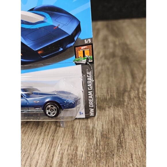 Hot Wheels Corvette Stingray HW Dream Garage Blue Diecast Toy Car 2024 - Picture 2 of 5